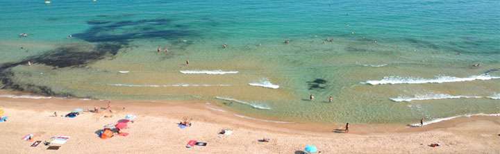 Eigenanreise direkt zum Strand