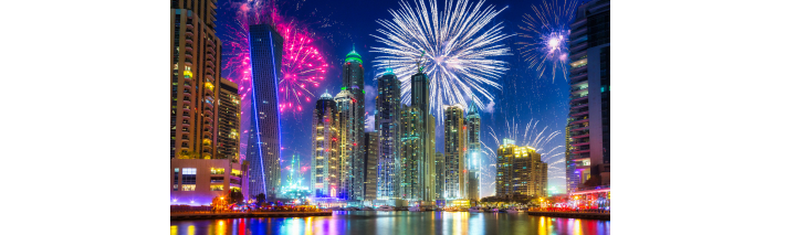 Silvester in Dubai